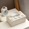 Creative Building Block Tissue Box Cover Cute Tissue Container Tissue Storage Box for Livingroom Bedroom Bathroom Home Office 3