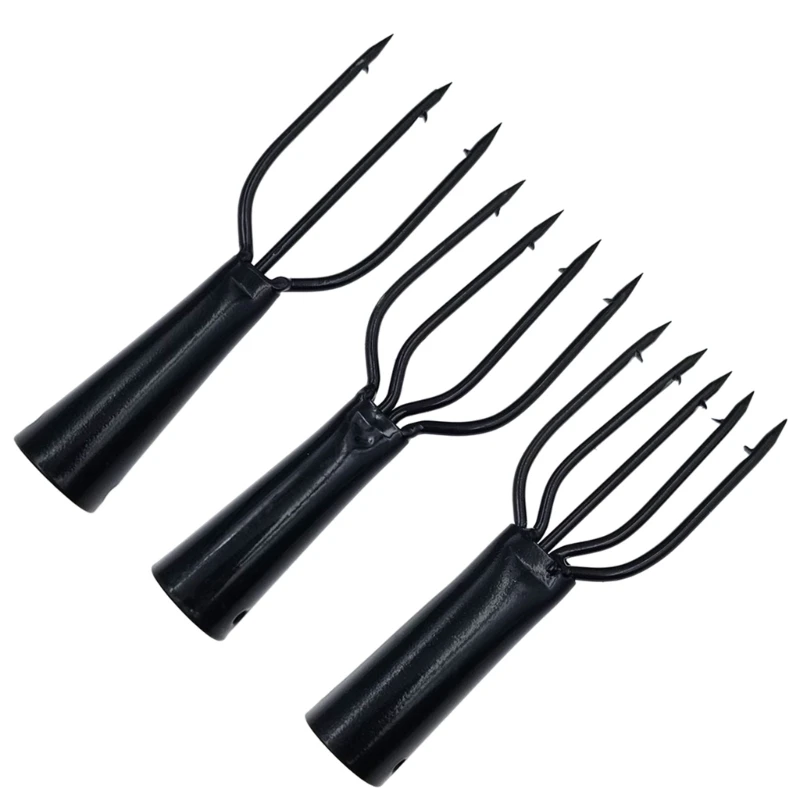 

3/4/5 Tooth Forks Harpoons Replacement Fishing Fork Barbs Harpoons Gaffs Barbed
