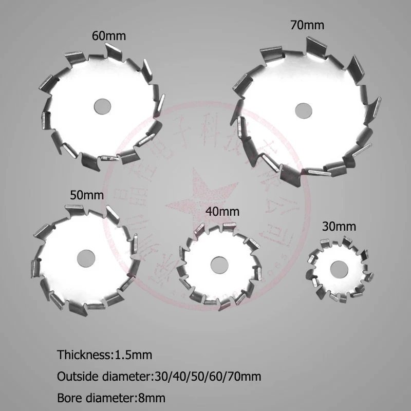 Agitatore a disco con denti di in acciaio inossidabile 304 da 30 mm a Agitatore a disco con denti di in acciaio inossidabile 304 da 30 mm a