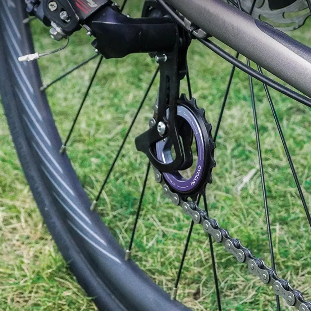 18T Hohlrad Exzenter-Umlenkrolle für Schaltwerk – Keramiklager, DIY-Fahrradteil für Shimano R8000/7000 – Detail 7