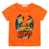 Wild Kratts Cartoon T-shirt Anime Print New Cotton Tshirt Children Fun Top Adventure Cartoon Tees Cool Boys Short Sleeve Clothes 5