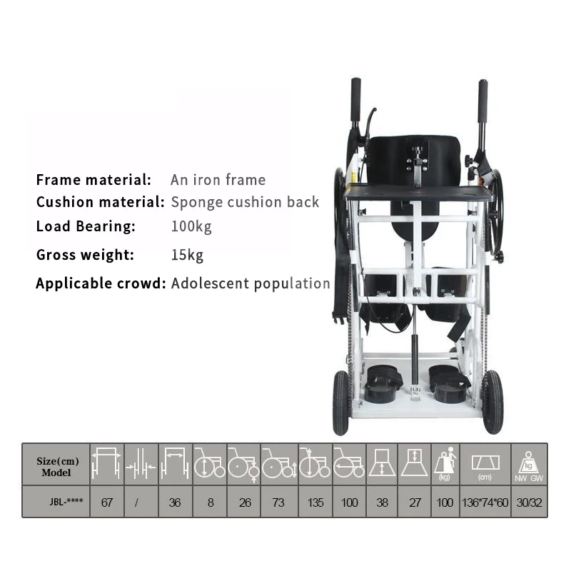 Walker & Rollator Walking Aids for Patient Rehabilitation Devices to Assist with Leg & Foot Mobilization