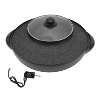 Grill Hot Pot Multi Functional Barbecue Pot Overheating   Prevent Stick for Boil for Home for Party 1