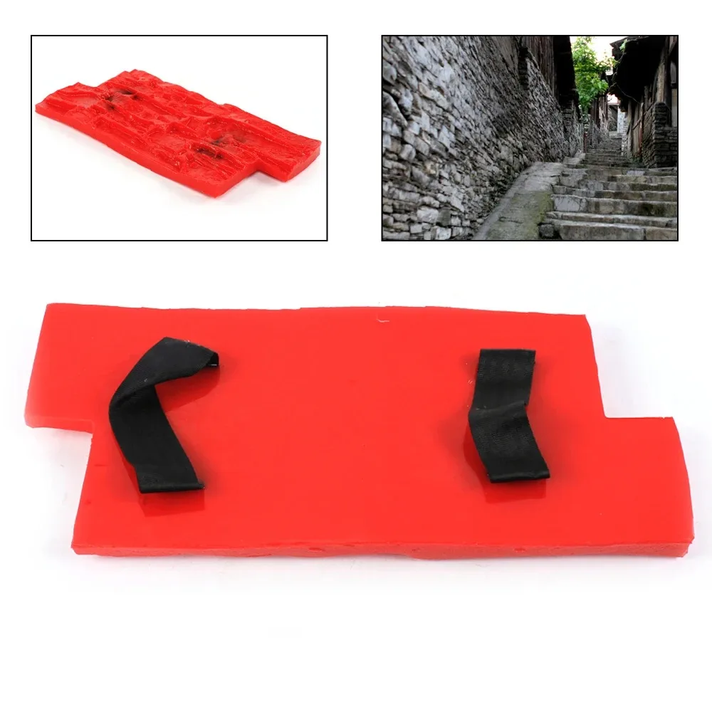 Polyurethane Molds For Concrete Garden House Decor Texture Wall Floors Mold Cement Plaster Stamps Model 45x20cm concrete mold maker