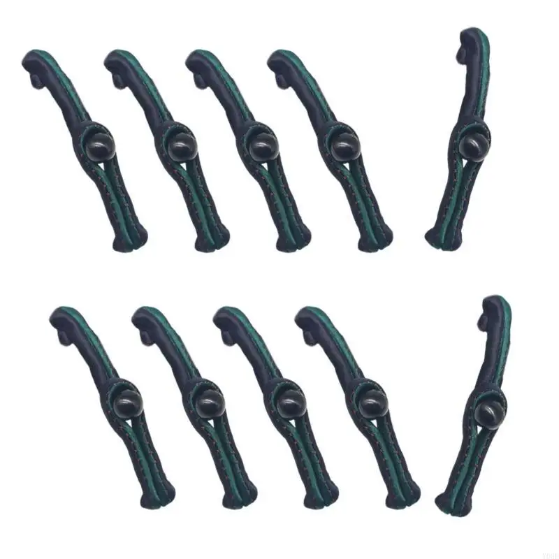 10 -Pack -Perlenverschluss handgefertigte Vorhangknöpfe Kleider Kügelchen Schließungen y08e – Detail 9