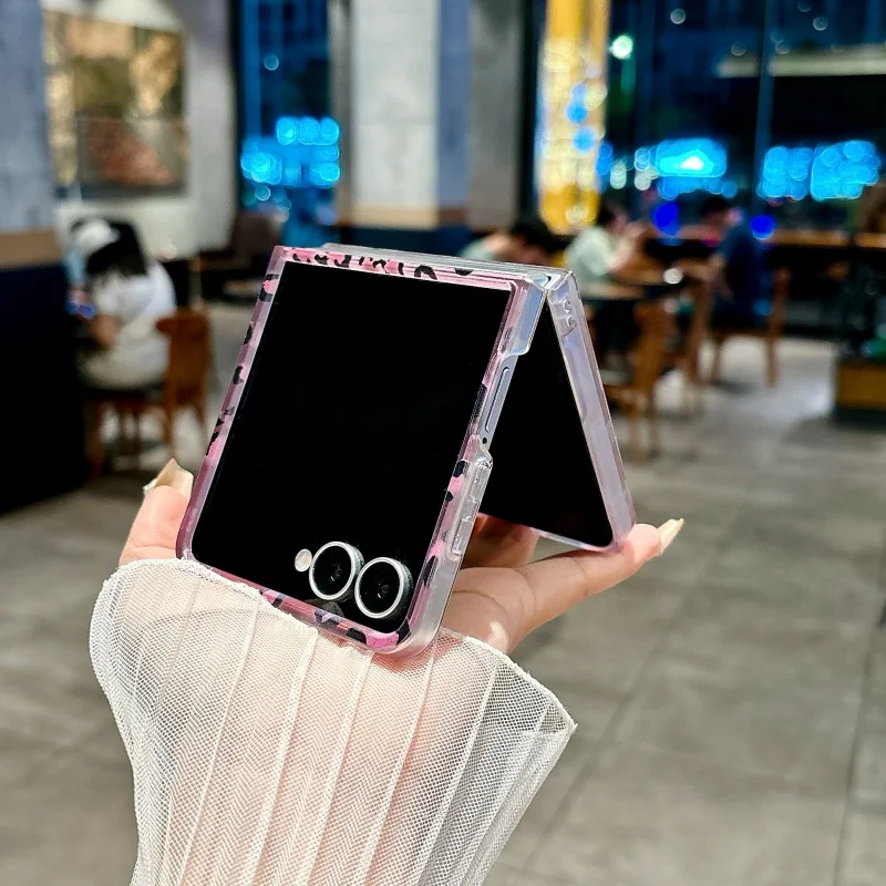 Luxury Laser Leopard Print Ultra-Thin Slim Phone Cover