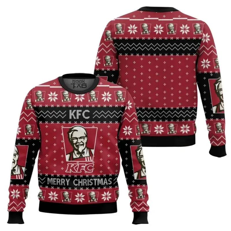 Pull de Noël KFC unisexe 3 Pull de Noël KFC unisexe