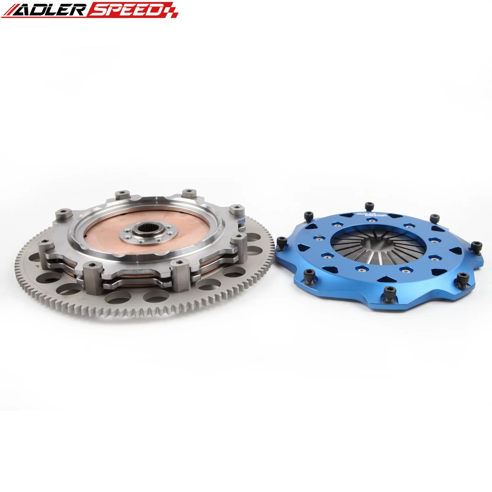 ADLERSPEED 8.5인치(215mm) /7.25인치(185mm) 레이싱 트윈 디스크 클러치 아큐라 RSX 혼다 시빅 Si K20 K24 K-시리즈용
