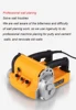 Dust-Free Wall Planing Machine Electric Cement White Gray Wall Shovel Planer Old Wall Renovation Putty Peeled Tools 4