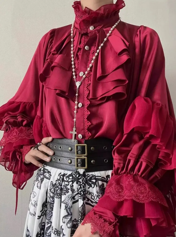 Kawaii Lolita Lace Blouse 5