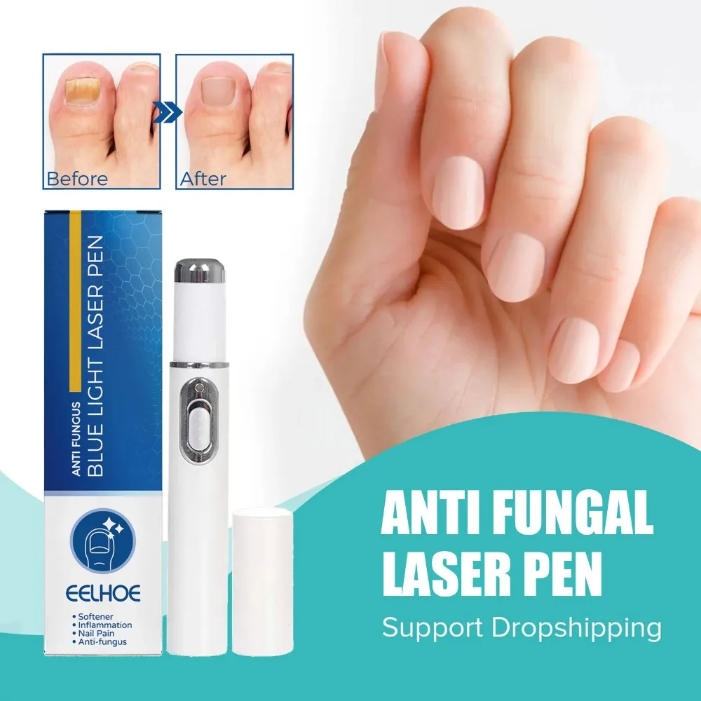 

Nail Treatment Laser Pen Painless Anti Fungus Infection Fungal Removal Laser Onychomycosis Care Strong Grow Toe Nail Repair Tool