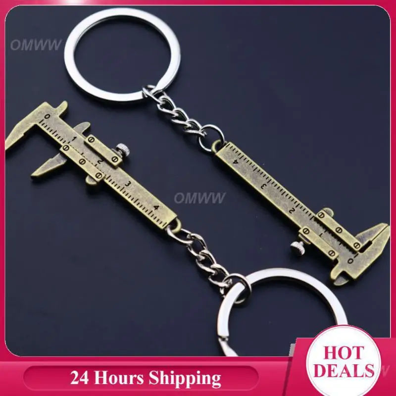 

Keychain Versatile Convenient Measuring Gauge With Key Ring Measuring Gauging Tools Keychain Gadgets Must-have Tool Portable