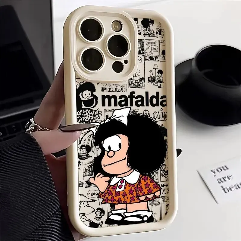 Cartoon Mafalda Phone Case Cover