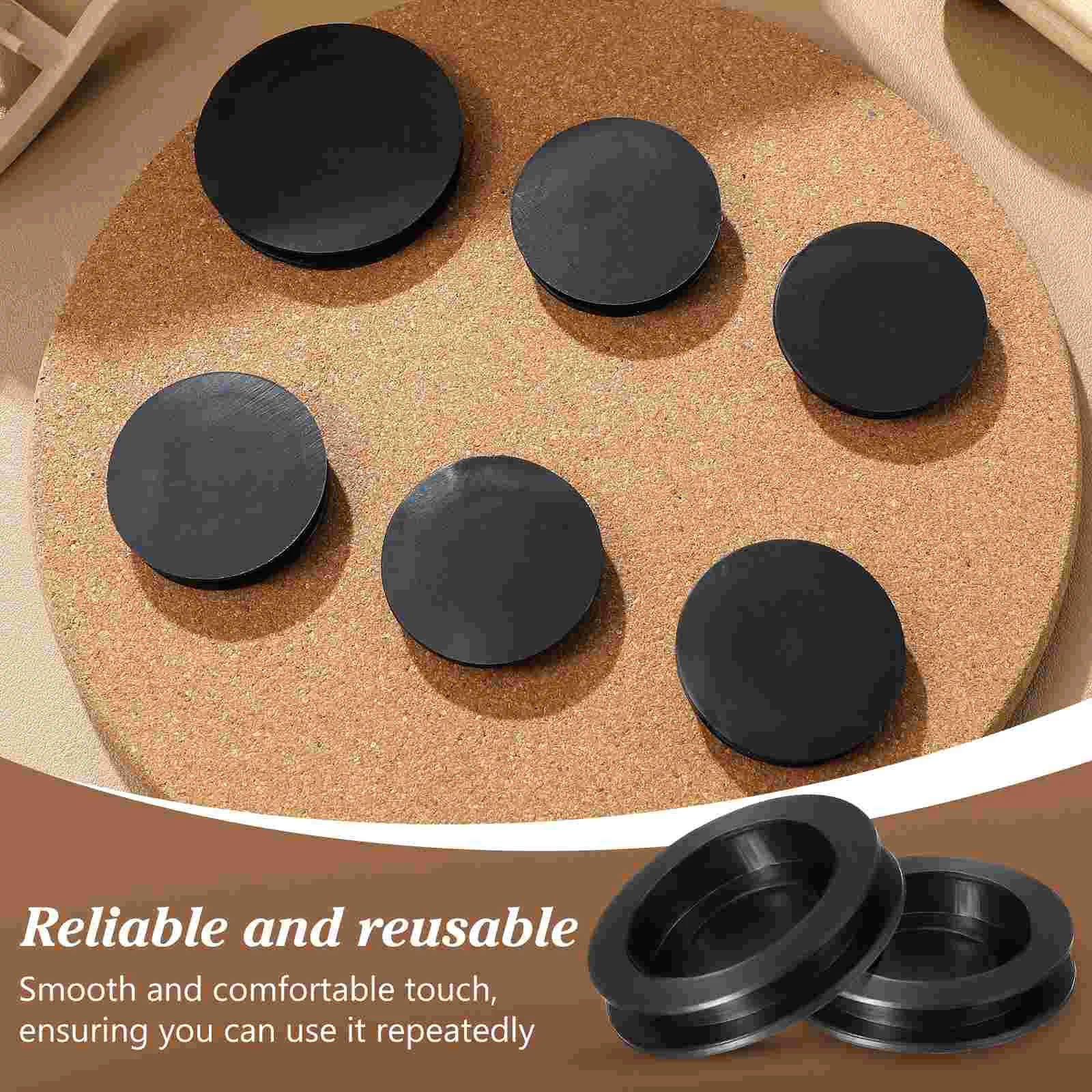 10 Pcs Money Pot Round Rubber Stopper Child Tractor Toys Piggy Bank Plug Standard Size Bottom Caps 2