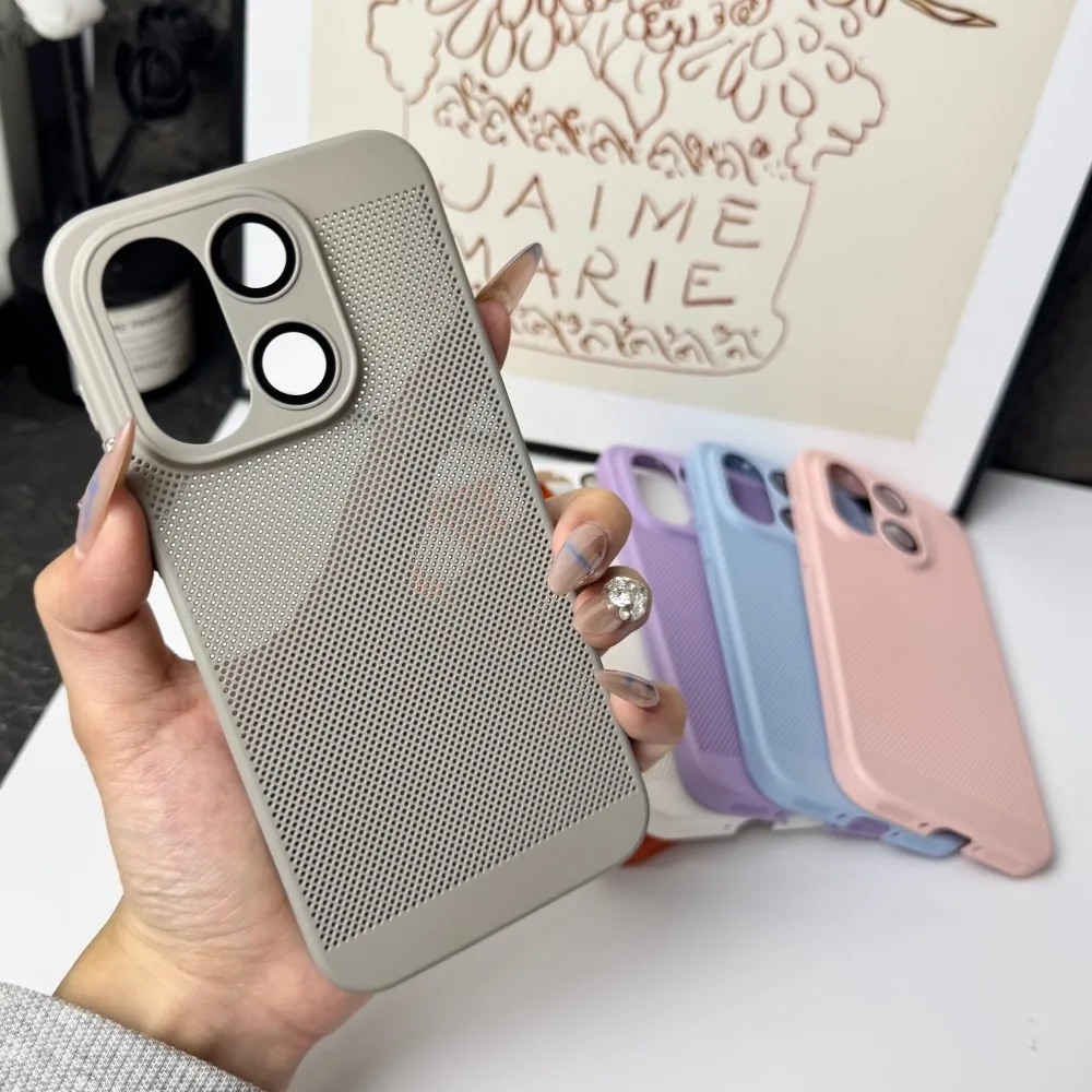 Slim Heat Dissipation Protective Hard Case – Sleek & Durable Back Cover