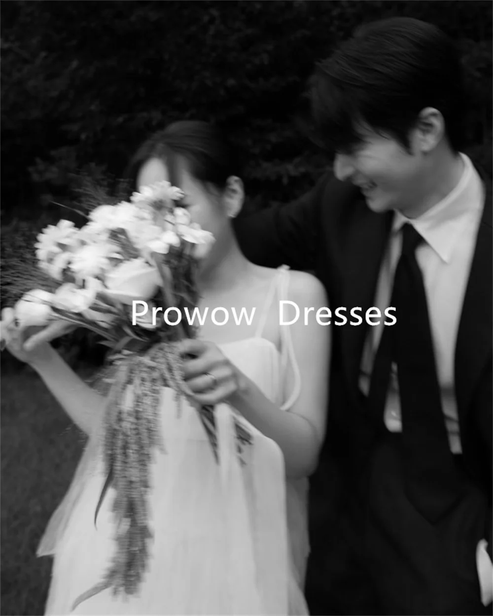 Prowow Layered Tulle Wedding Dresses Korea Photoshoot Spaghetti Straps Bridal Gown Vestido De Noiva Floor Length Customized
