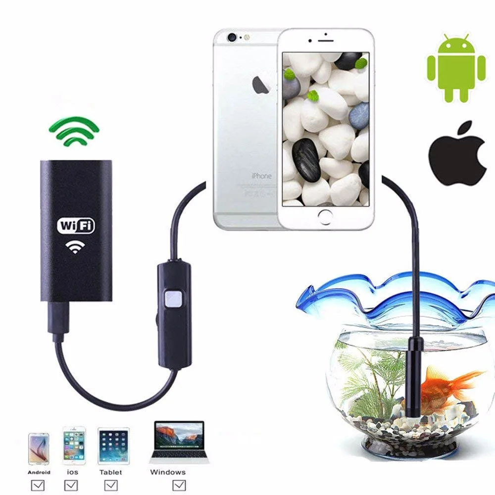 dwaterproof agua cobra camera borescope usb para 02