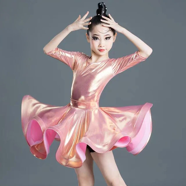 社交ダンス ラテンドレス(ベビーピンク) ジャンティ ラテンドレス
