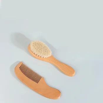 Baby Wood Brush Set 3
