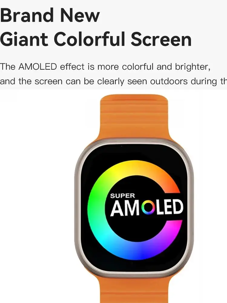 Microwear W69 + Amoled 49mm Ʈ ġ 2Gb ROM ø 9 ħ NFC  , BT ȭ  ÷̾ iwo Ʈġ