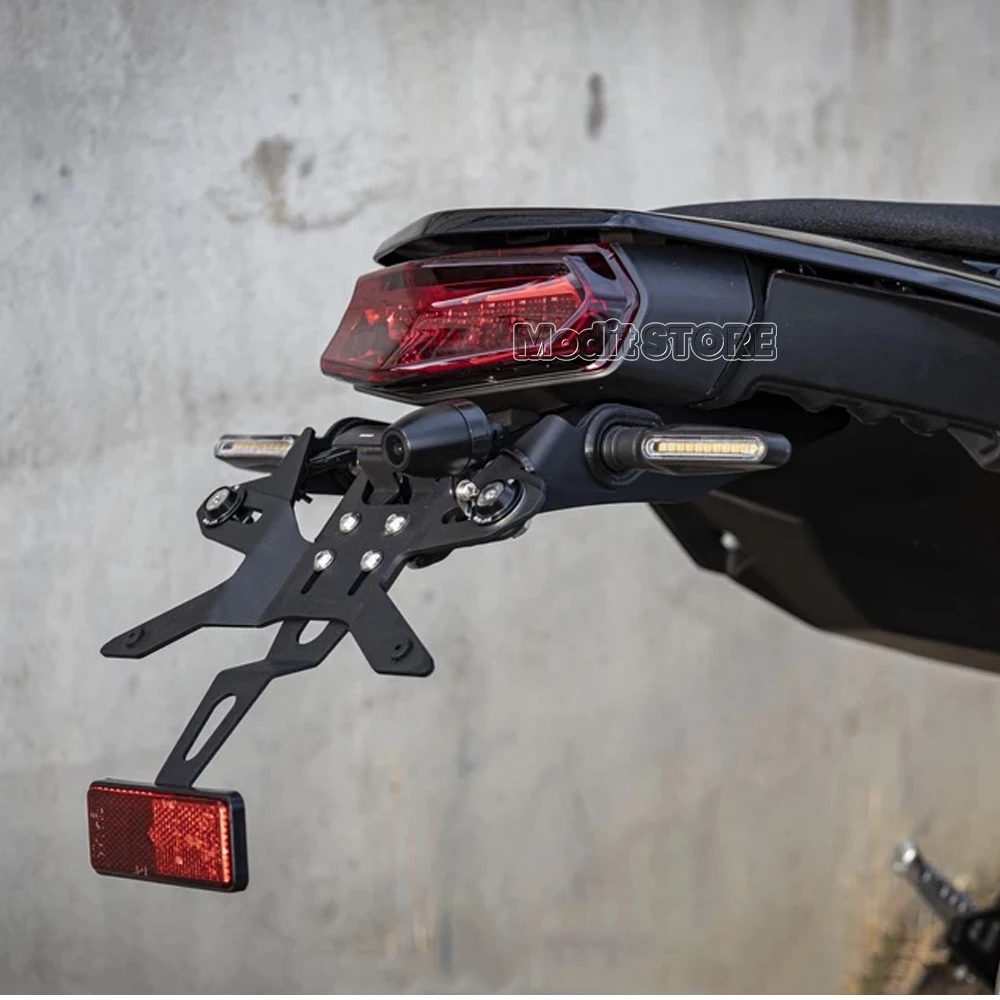 Yamaha Tenere700 Tenere 700 TENERE 700 2018-2024 오토바이 후면 쇼트 테일 번호판 거치대 테일 스톡 브래킷 키트