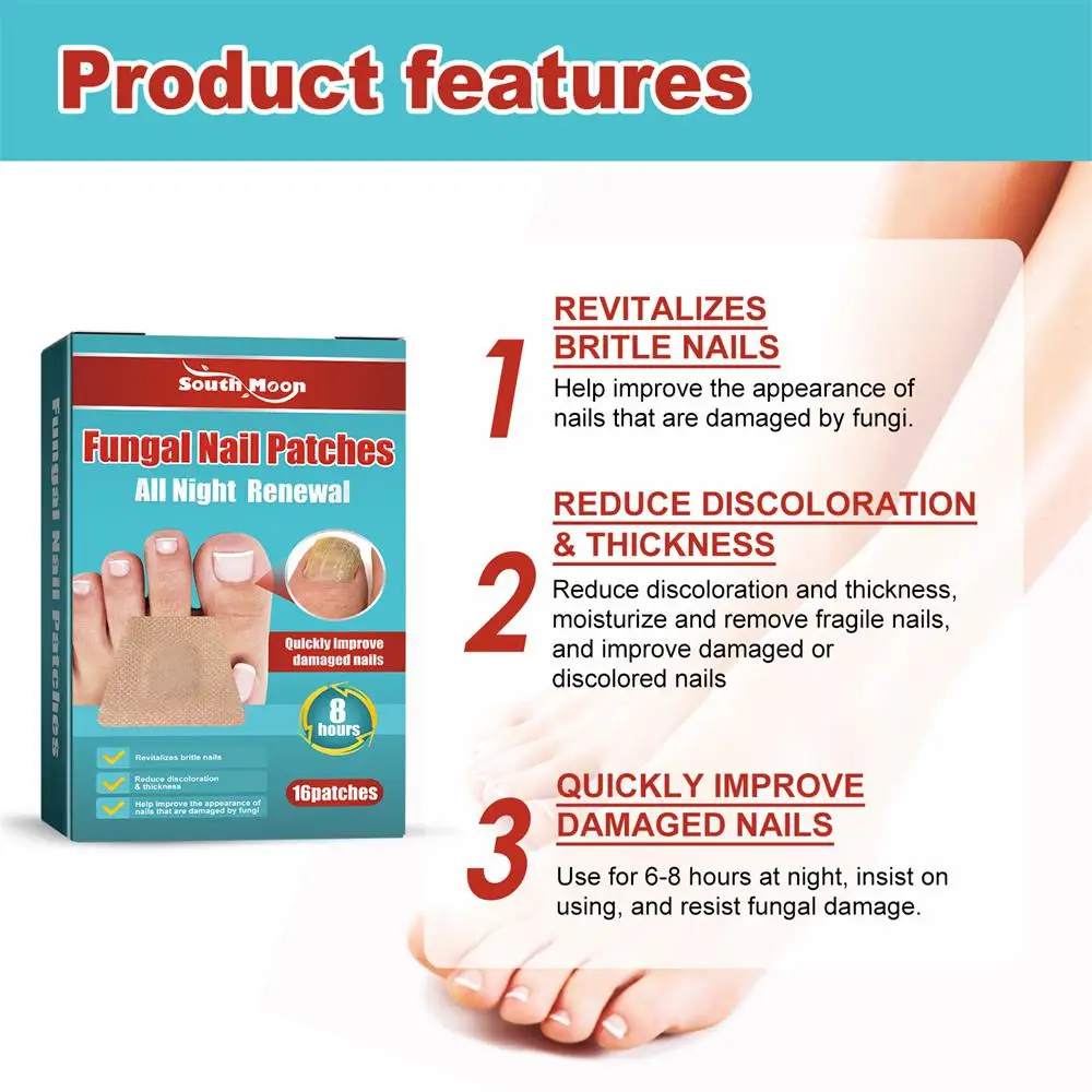 Nail Care Nail Fungal Treatment Patch Anti Infection Feet Cuticle