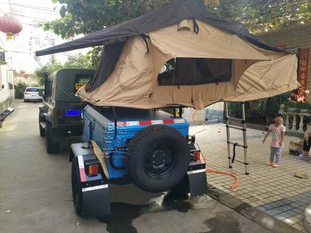 모험을 한 차원 높이는 오프로드 캠핑 트레일러