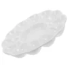 Easter Egg Tray Pantry Lid Collector Auto Deviled Serving Platter Carriers Devilled Eggs Holder Trays for Party Ceramic Dish 4