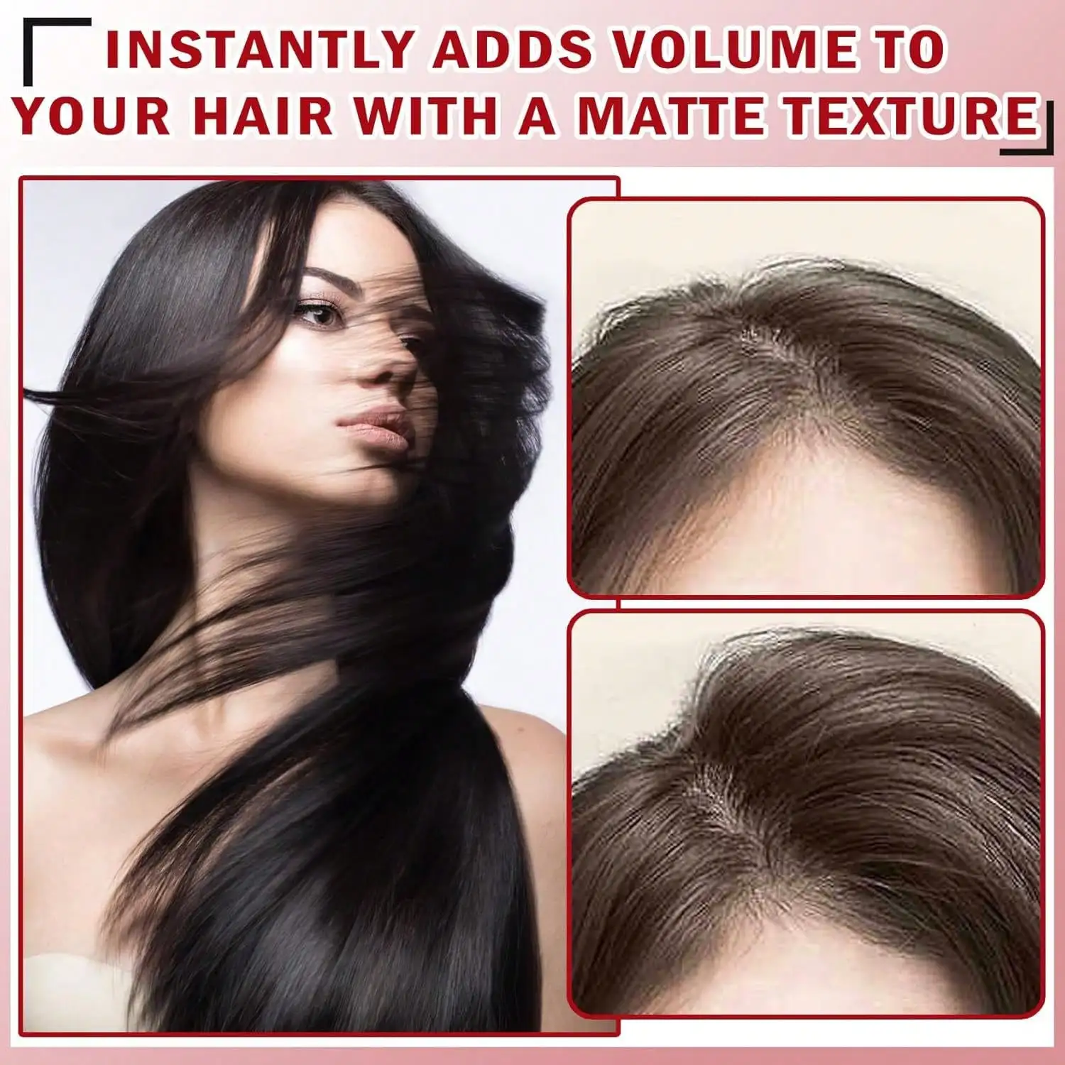 Oil Control Hair Styling Fluffy Powder for All Hair Types Refreshing Non Greasy Wash Free Volumizing Powder for Natural Volume view 4