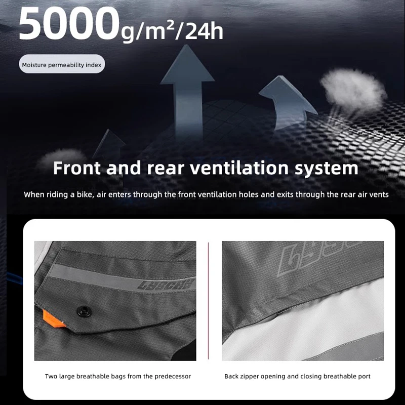 LYSCHY 모토크로스 재킷 바지 겨울 방한 방수 오토바이 라이딩 재킷 남녀 공용 야외 오프로드 모터바이크 랠리 재킷