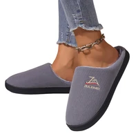 Plush House Slippers Closed Toe Slippers Non-Slip Fluffy Home Slippers Soft Fuzzy Slippers for Indoor Outdoor Bedroom 1