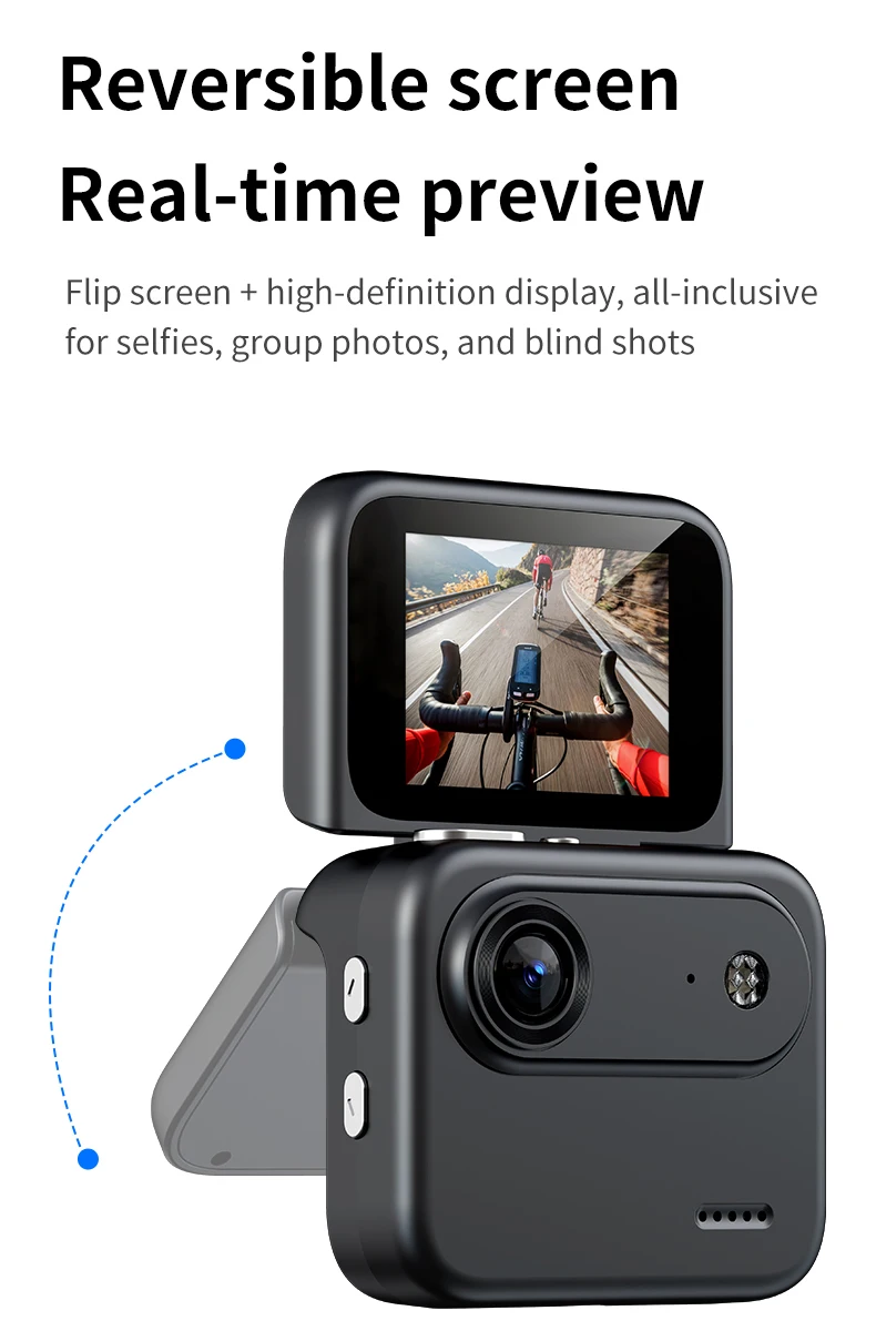 Caméra Action 360° avec 6 Prises USB - Lot de 2