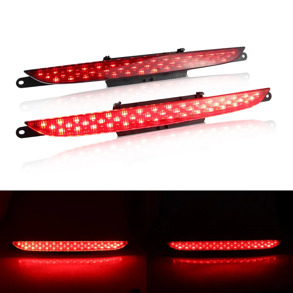 

1 шт. 12 В для Audi MK2 TT 8J 2006-2014 OEM:8J0945703 копченые Красные линзы светодиоды третья Тормозная задняя дверь стоп-сигнал