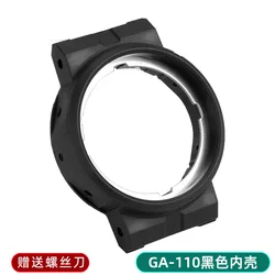 Enhanced Inner Case Bezel for Watch Movement Replacement and Enhancement (GA - 110 black)