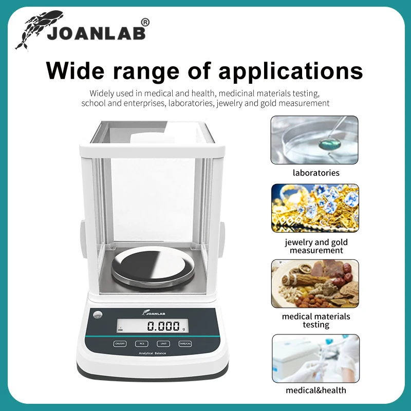 Joanlab Laboratory Scales Analytical Balance Digital - Temu