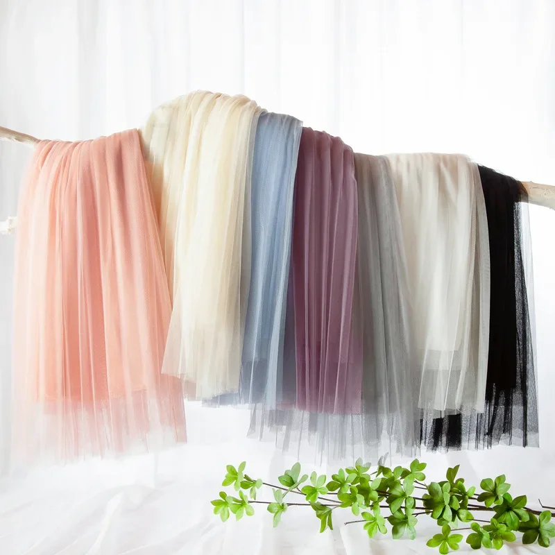 Falda De Malla Con Perlas Para Niñas 2025 – Diseño Elegante Y Suave, Ideal Para Fiestas Y Fotos (Temporada Primavera/Verano)