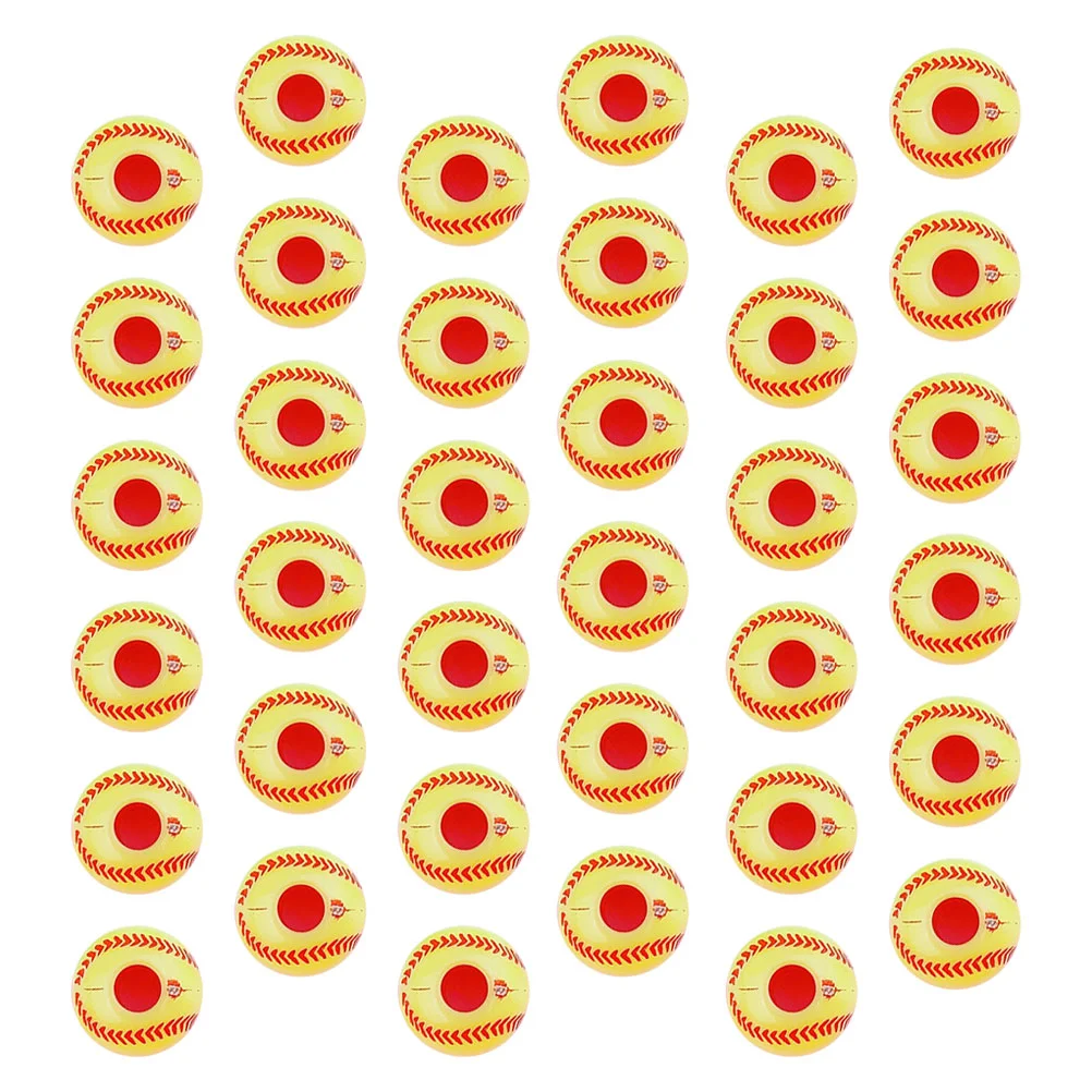 

200 Pcs Beads for Bracelets Softball DIY Loose Making Accessories Jewelry Decor Round Necklace Craft Charms