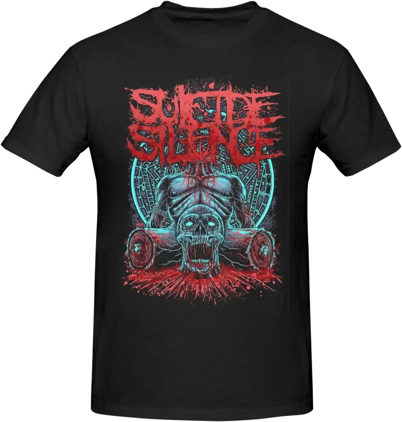 

Men's t-Shirt Casual Short Sleeve T Shirts Youth Summer Cotton for Running Top