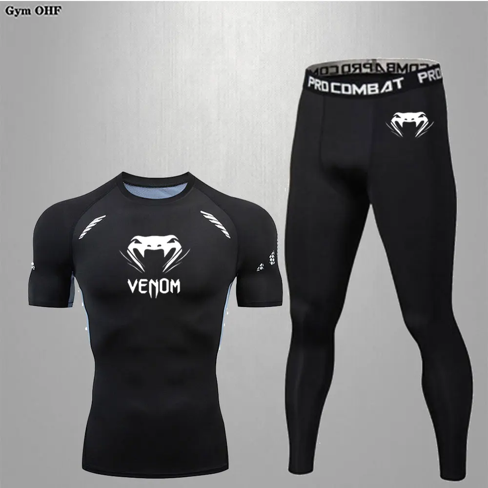

Basketball Fitness Running Training Suit For Men's Slow Running and Quick Drying Sports Tight Fitting Suit For Men's Running Set