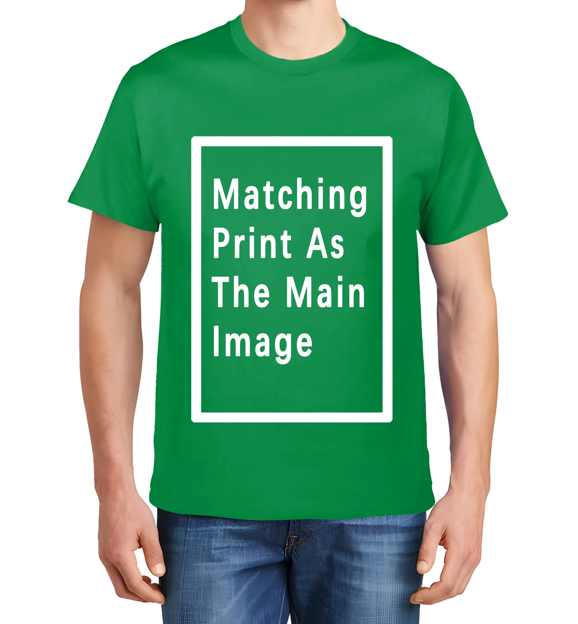 thumbnail image 1 of Paquete de 1, 3 y 5 camisetas para hombre, 100 % algodón, lisas, cortas, camisetas, camisetas al por mayor, 1 of 5