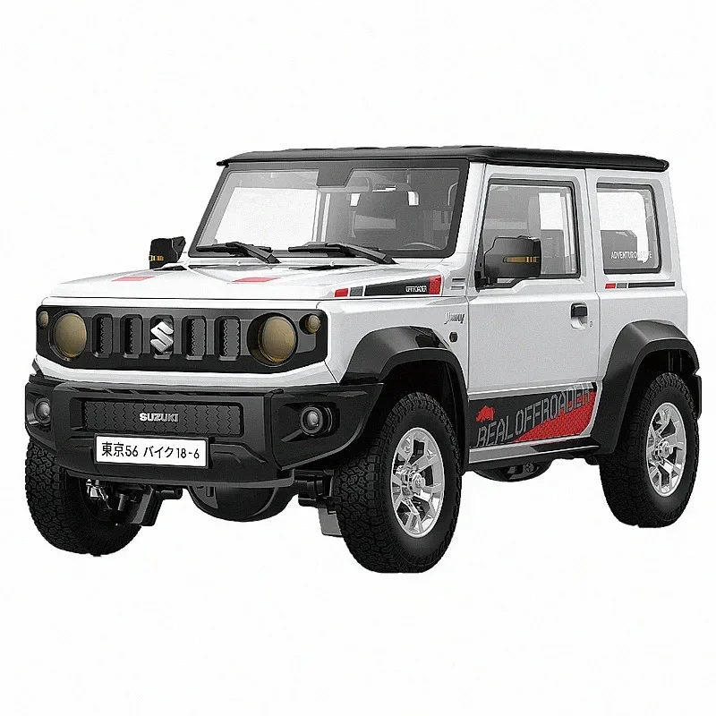남아용 RC카 락 크롤러, 오프로드 클라이밍 트럭, LED 라이트 시뮬레이션 사운드, RTR JIMNY 리모컨 차량 장난감, 4WD, 1/16