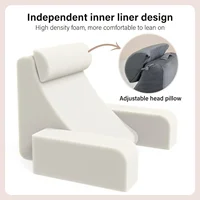 Oreiller de lecture pour lit, repose-bras Extra Large, en mousse à mémoire de forme, pour lire, TV, jeu, confort, lit, chaise 5