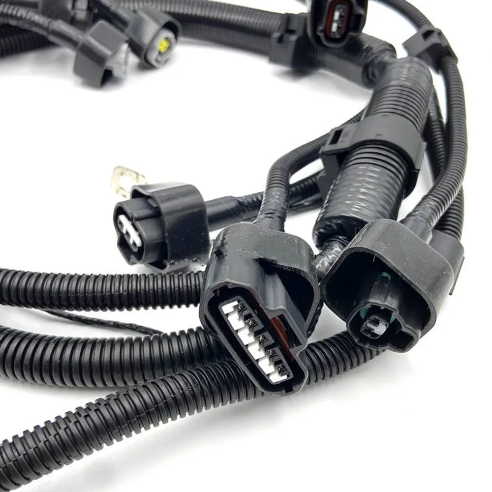 Excavator Parts 82121-E0G40 For Kobelco SK200 210 250 260 330 350-8 Super 8 J05 J08 Engine Wiring Harness Injector Line ECU