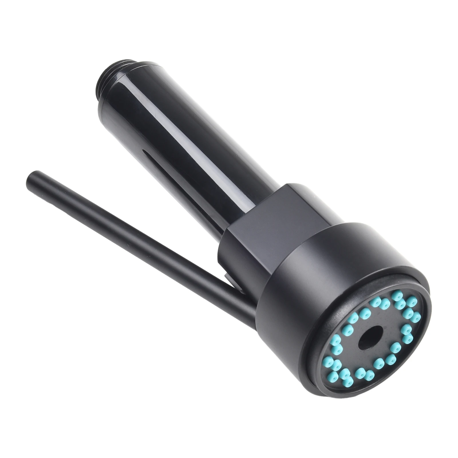 

Pull Out Spray Faucet Shower ABS Black Easy To Install Faucet Shower Setting Head Replacement High Quality Material