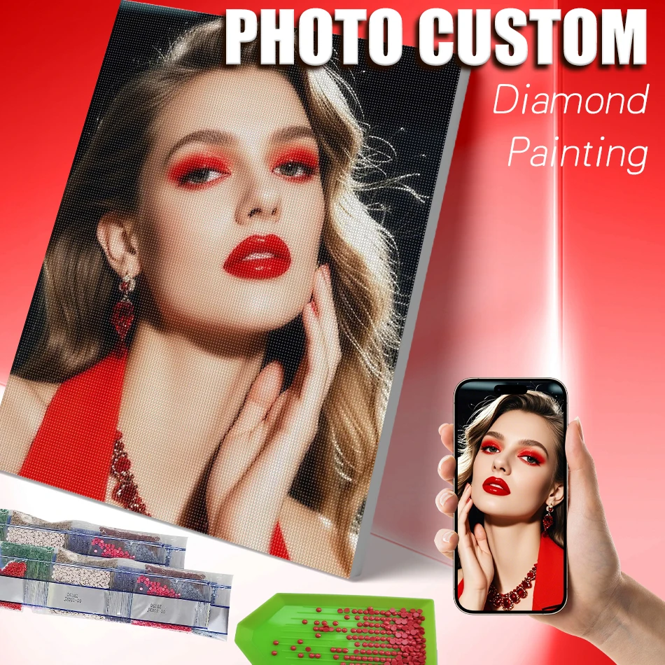 Diamond Painting 5D DIY Picture Rhinestones Resin Drill Embroidery 5D Cross Stitch Home Decor