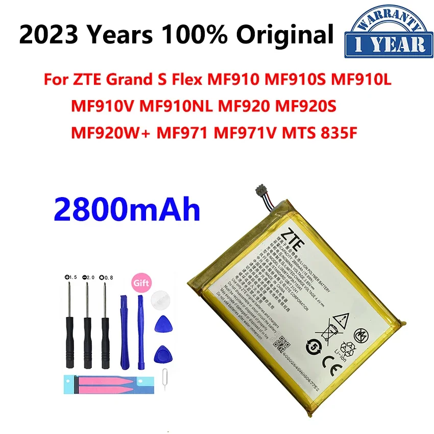 100% Оригинальный аккумулятор LI3820T43P3h715345 Li3823T43P3h715345 для ZTE Grand S Flex MF910 MF910S MF910L MF910V MF910NL 2800 мАч 100% Оригинальный аккумулятор LI3820T43P3h715345 Li3823T43P3h715345 для ZTE Grand S Flex MF910 MF910S MF910L MF910V MF910NL 2800 мАч