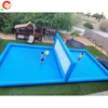 10x5m Air Tight Water Floating Inflatable Football Field Beach Inflatable Volleyball Court For Sale 1