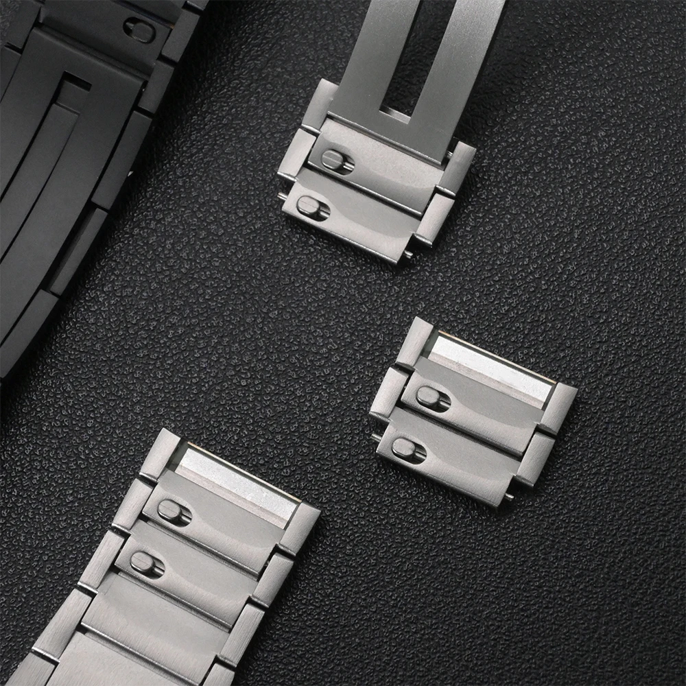 Premium Stainless Steel Quick-Fit Watch Bracelet - Universal Design