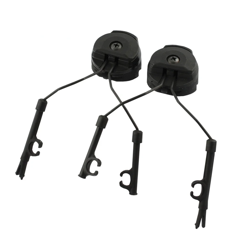 Tactical Headset Bracket Fast Ops Core Helmet ARC Rail Adapter Set  Comtac II Series Military Noise Cancelling Headset