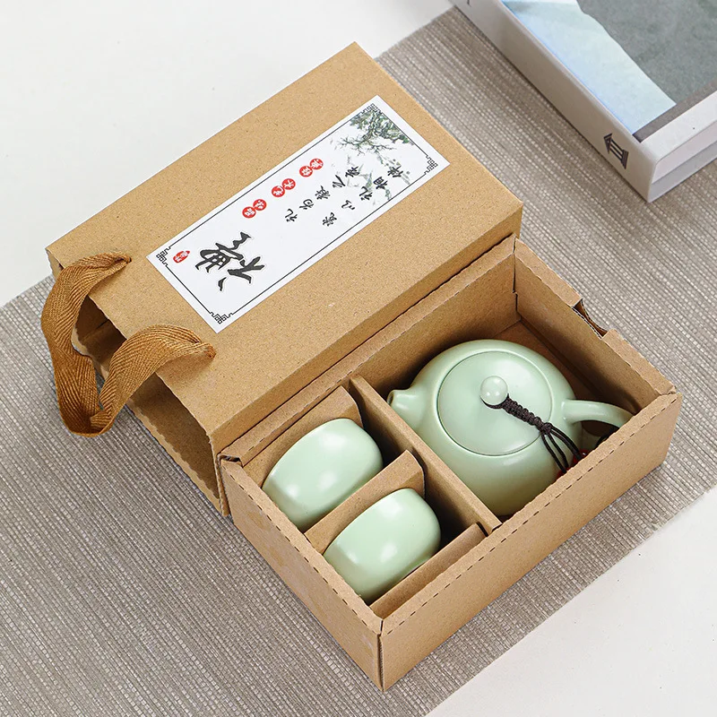 Chinese Tea Travel Tea Set Kung Fu Set Ceramic Portable Teapot Porcelain Teaset Gaiwan Cups of Ceremony Tool tea cup tea ceremony tools tea set